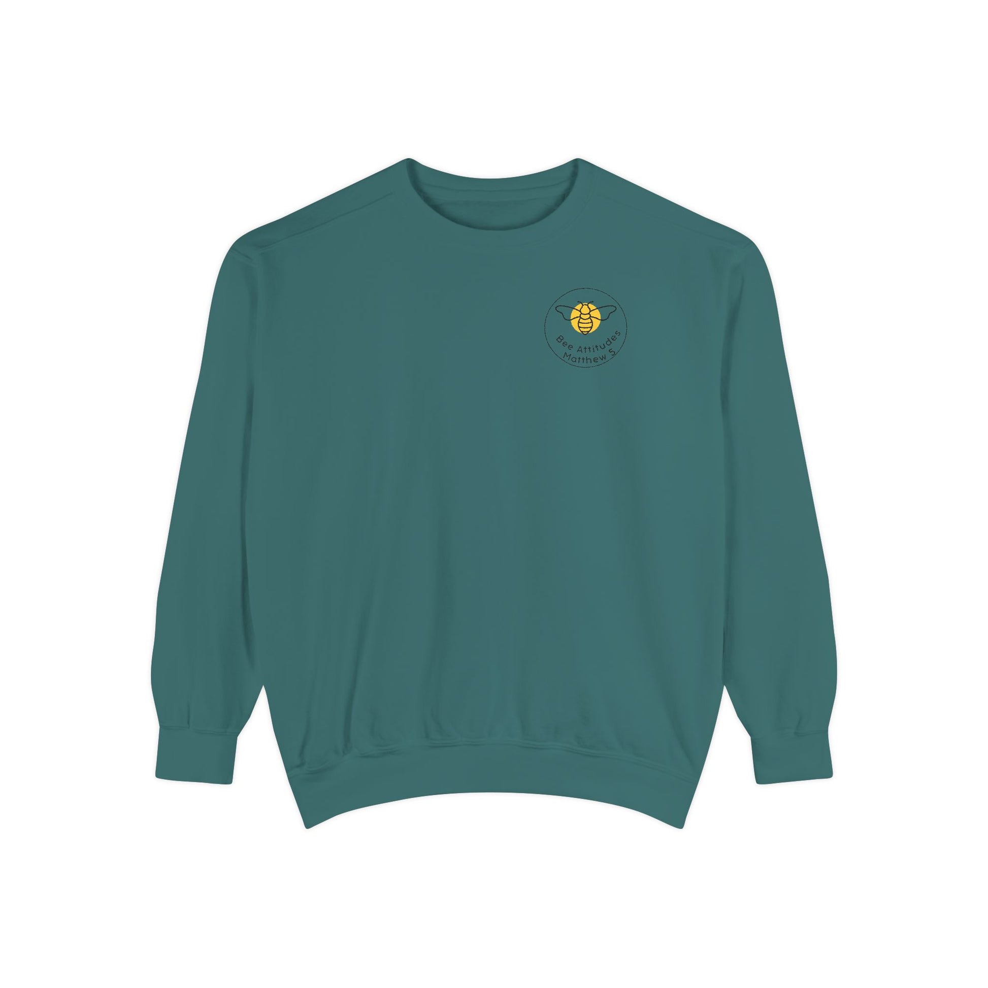 Bee-Attitudes ~ Matthew 5:8 ~ Garment-Dyed Sweatshirt